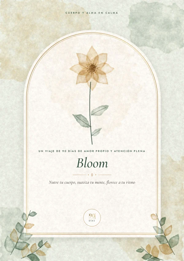 Portada real del ebook: Bloom · Cuerpo y Alma en Calma