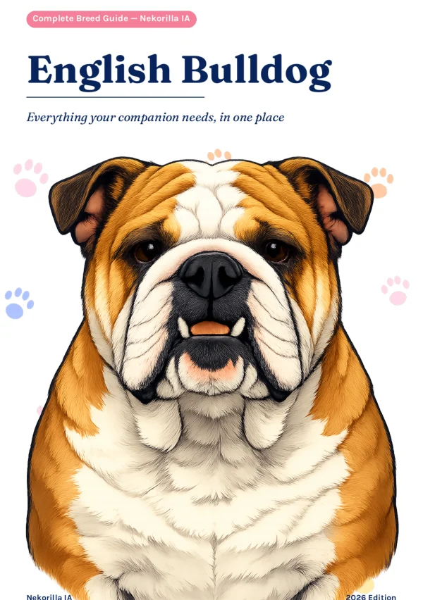 Actual ebook cover: English Bulldog