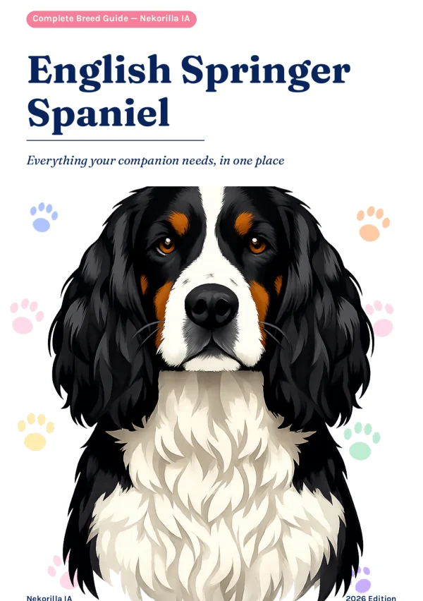 Actual ebook cover: English Springer Spaniel