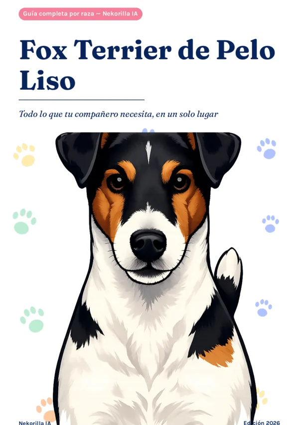Portada real del ebook: Fox Terrier de Pelo Liso