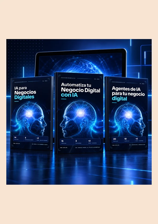 Portada real del ebook: Pack Colección IA para Negocios