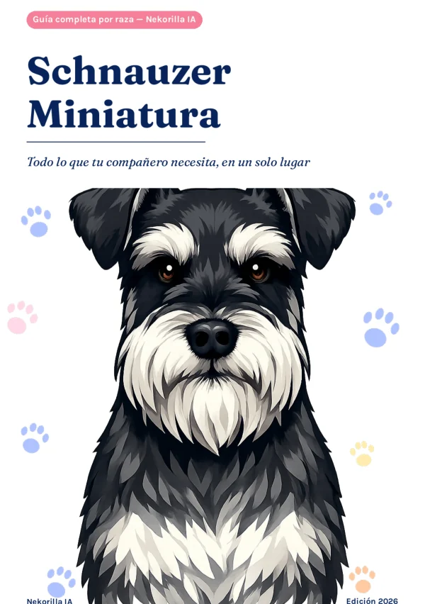 Portada real del ebook: Schnauzer Miniatura
