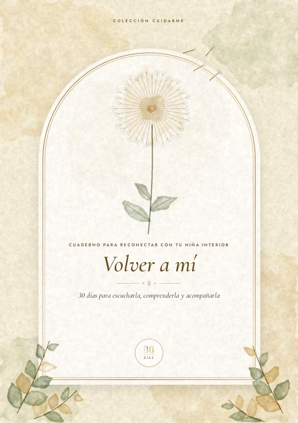 Portada real del ebook: Volver a Mí · Cuaderno de Niña Interior