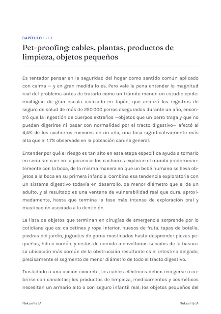 Página de muestra 3: Labrador Retriever